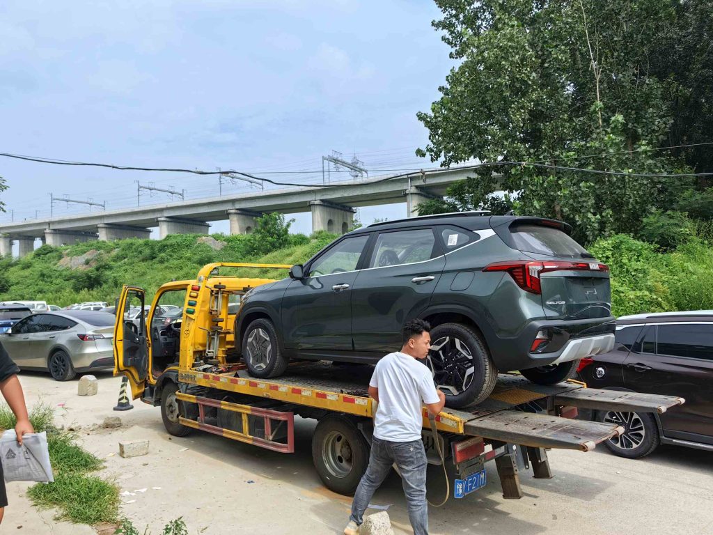 Kia cars shipped to Bishkek